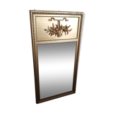 Golden trumeau mirror 73x135cm