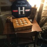 Carved candle holder "Pierre de Jaisalmer"