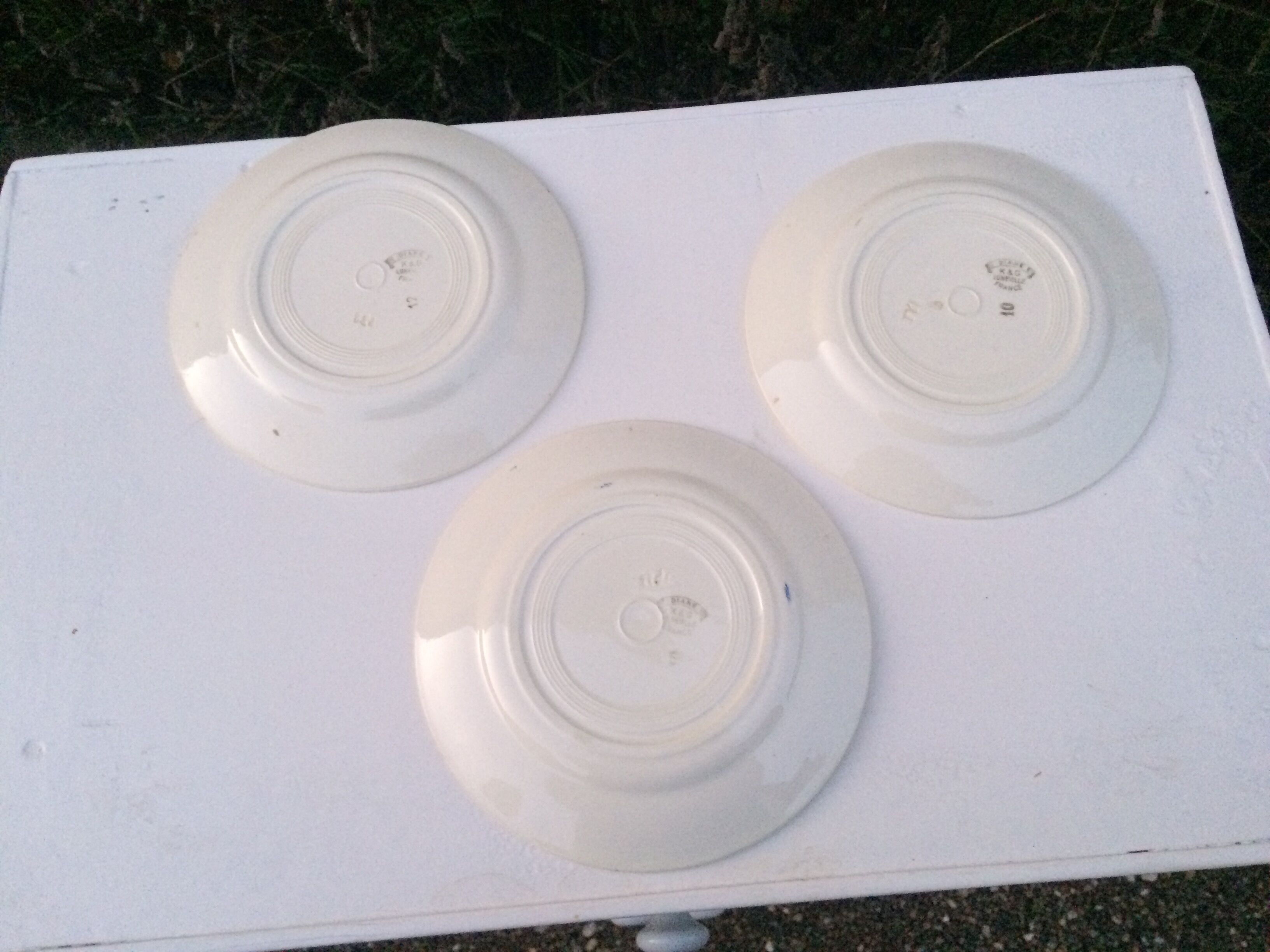 Lunéville Dessert Plates - KG