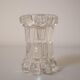 Set of 2 glass candle holders, REIMS