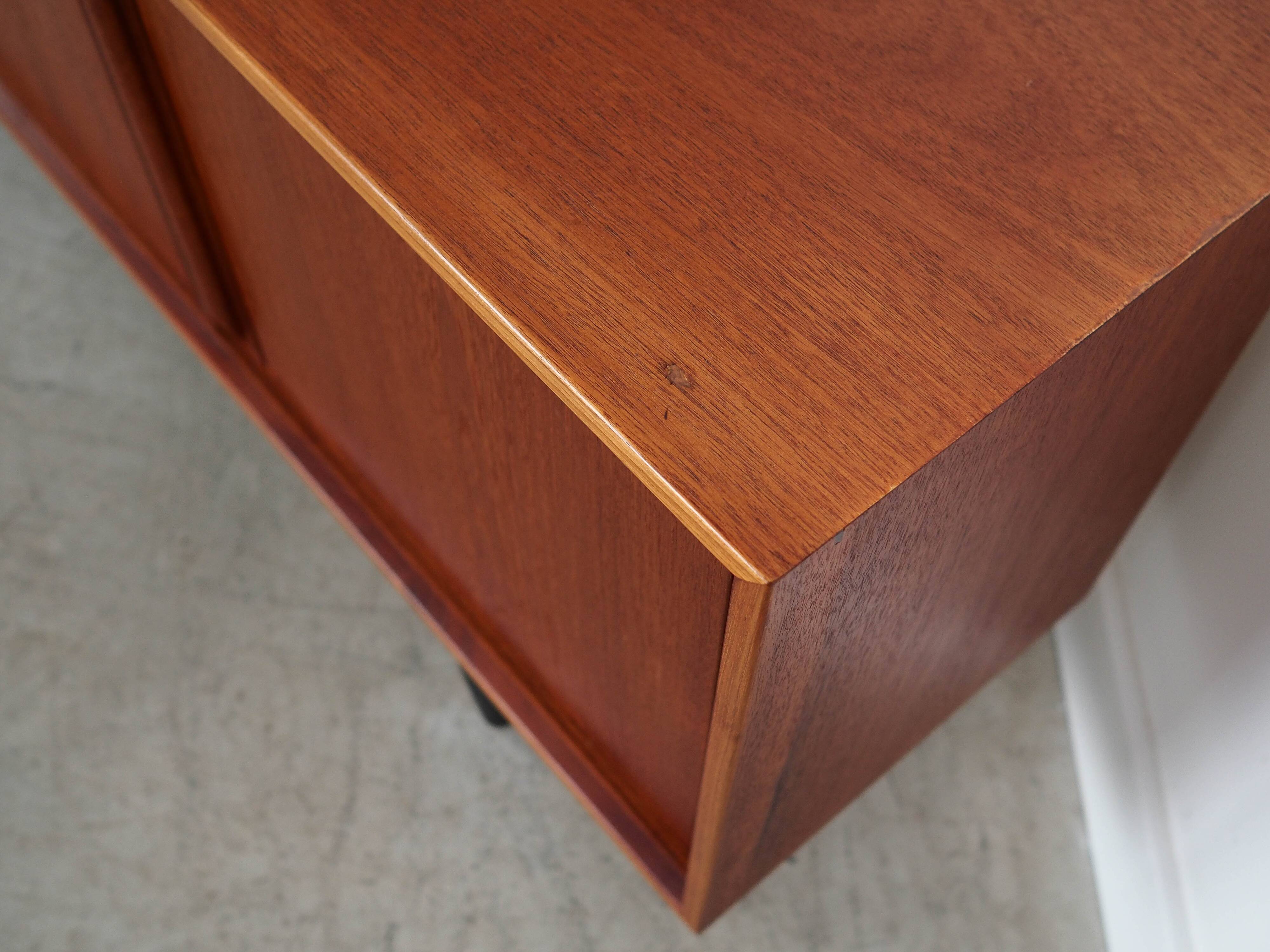 Teak sideboard, Danish design, 1960s, manufactured in Denmark