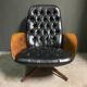 Iconic "Mr. Chair" Armchair & Ottoman – George Mulhauser for Plycra