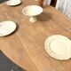 Table de ferme oval