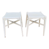 Paire de tabourets stella
