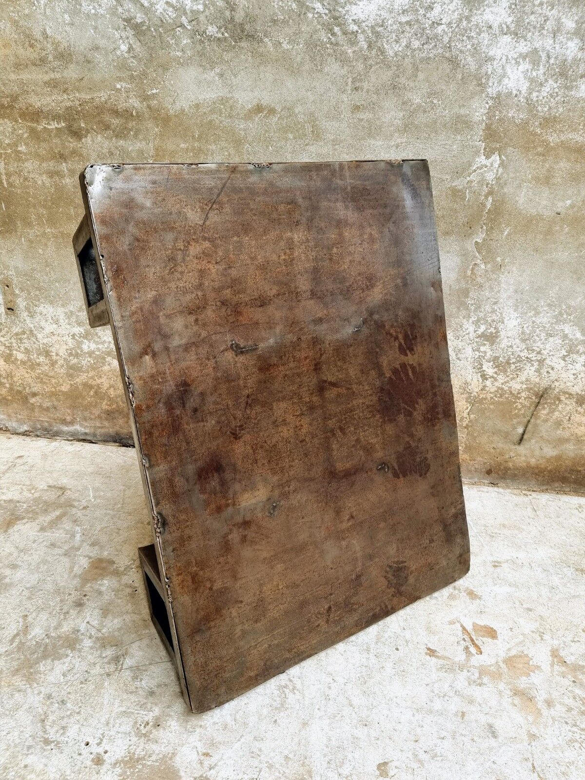 Industrial coffee table pallet table blank steel