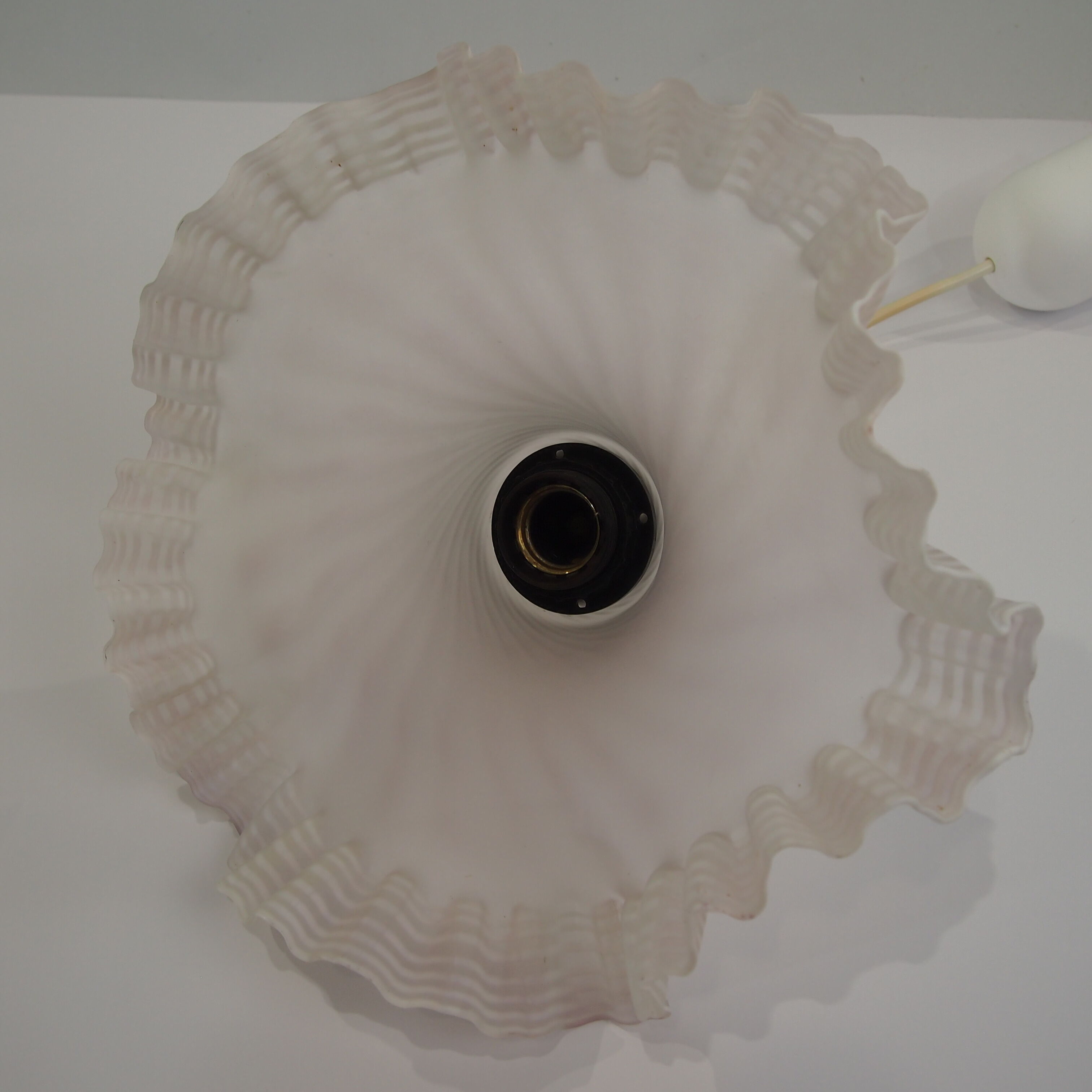 Lace hanging lamp