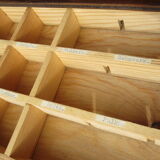 Loom furniture with watchmaker's drawers