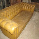 Canapé Chesterfield 2 ocre