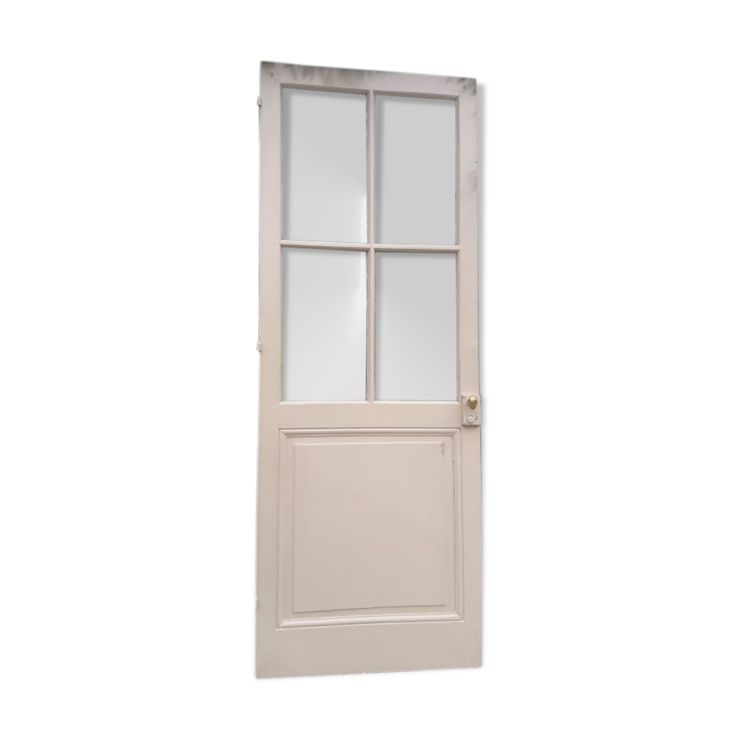 Old glazed communication door, 81x224cm