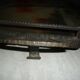 Art Deco hammered iron plateau or centrepiece table signed Germonde.