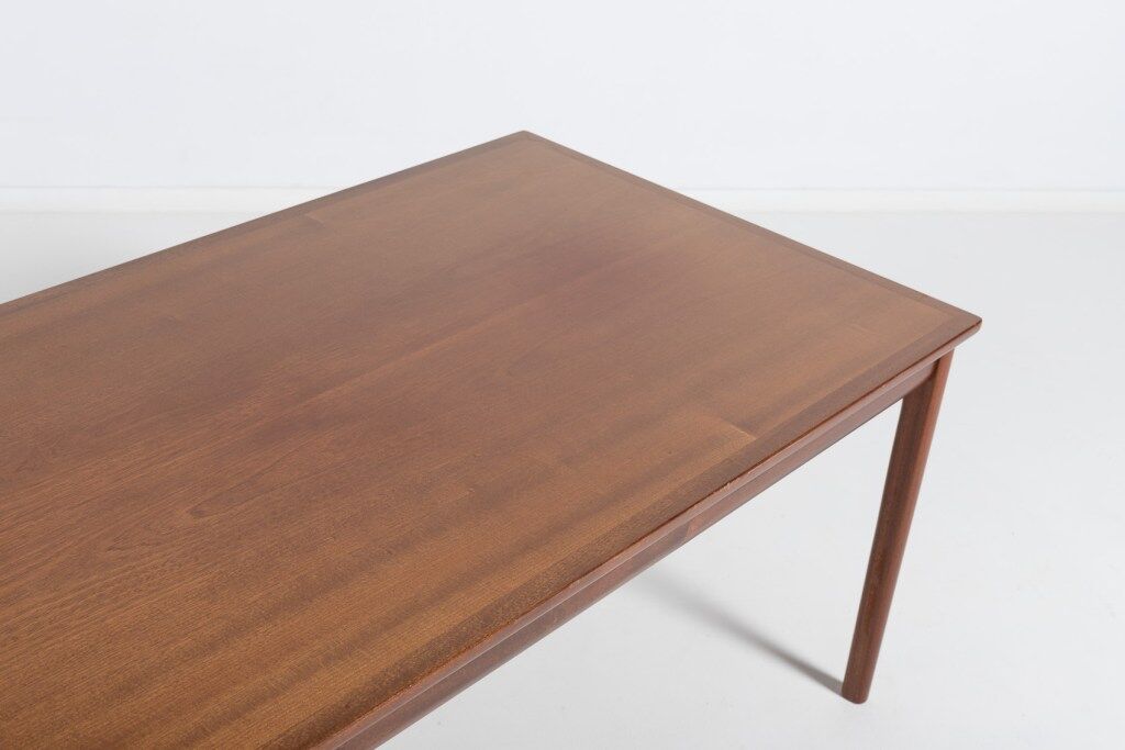 Ole Wanscher mahogany coffee table for Poul Jeppesen Møbelfabrik