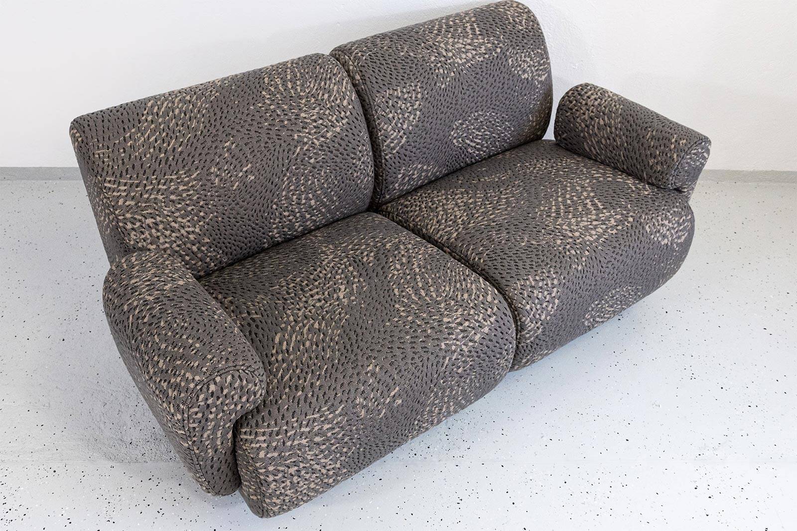 Modular lounge chairs/sofa by Eberhard Geißler, Oelsa, Germany, 1970s