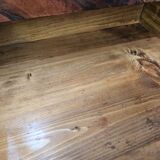 Art Decò display cabinet in walnut burl