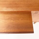 Teak bookcase/desk