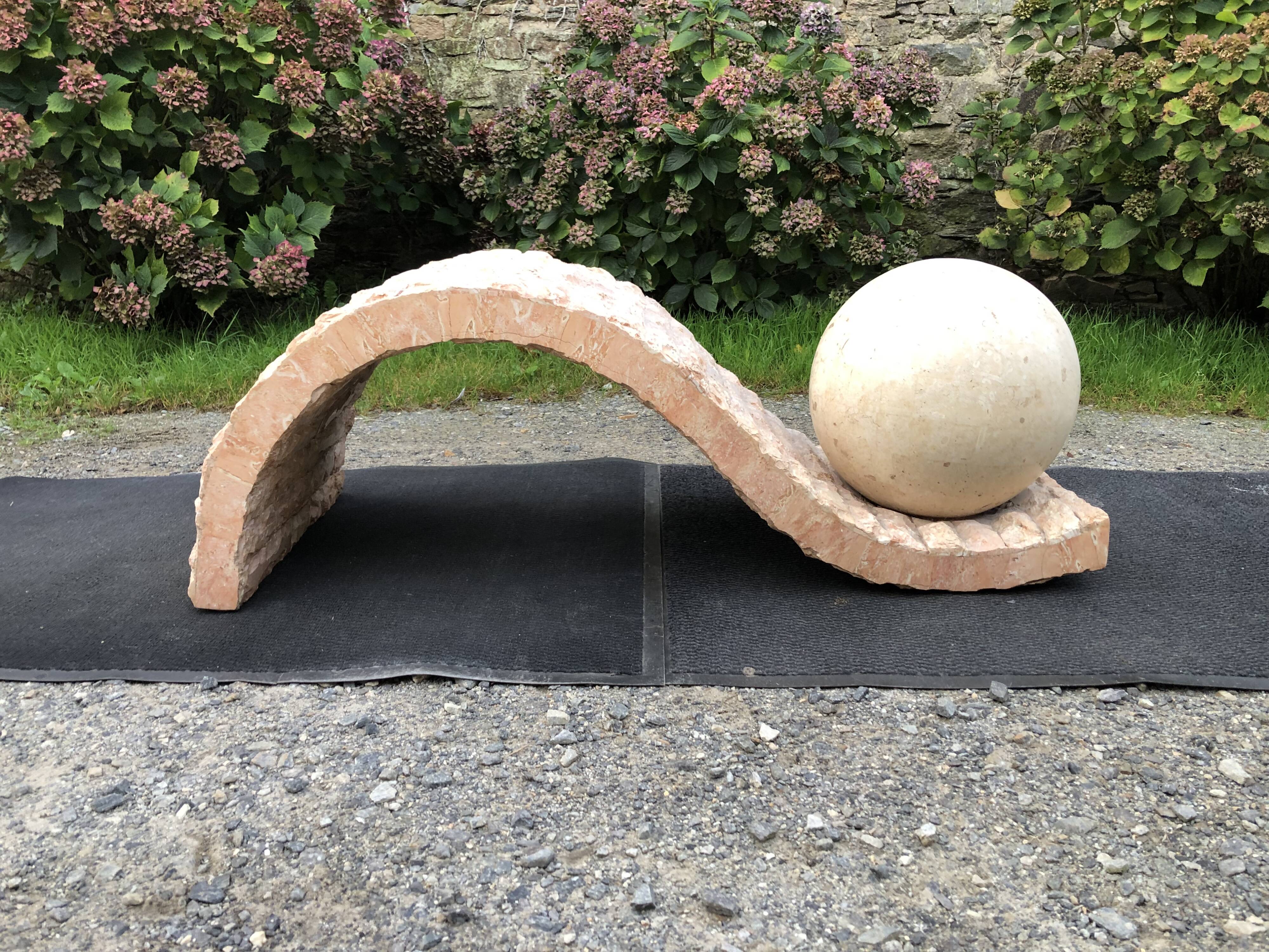 80s design coffee table. made of Mactan travertine stones from Magnussen ponte.