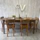 Farm table for 6/8 guests