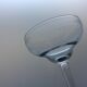 6 old champagne glasses