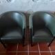 Paire de fauteuils en cuir, Moroso - Italie, designer Antonio Citterio 1988