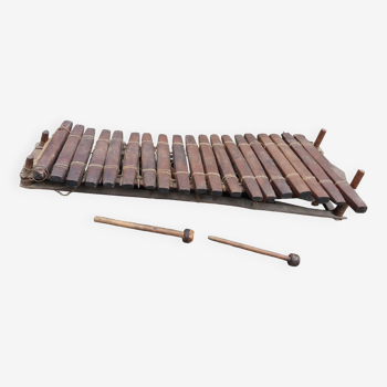 Xylophone balafon African musical instrument