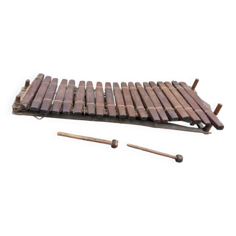 Xylophone balafon African musical instrument