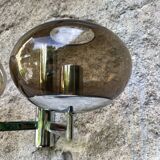 Pair of Amilux space age wall lights, 1970s