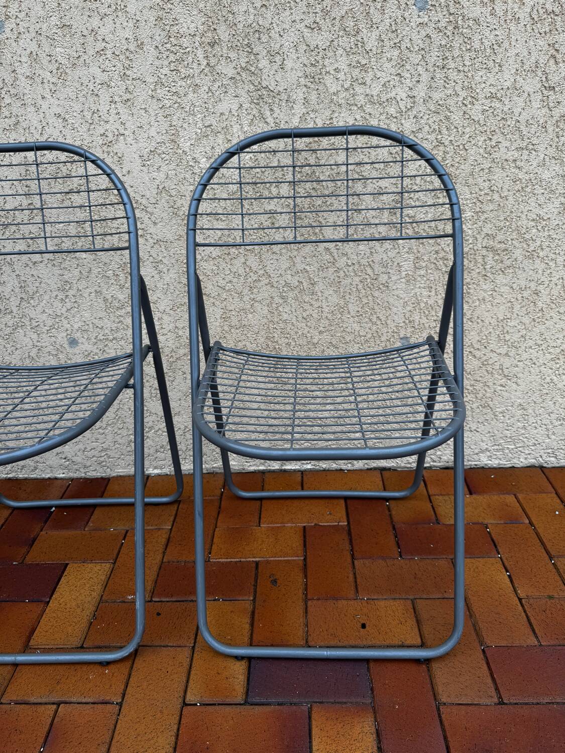 Chaises pliantes vintage Åland par Niels Gammelgaard pour Ikea, set de 6