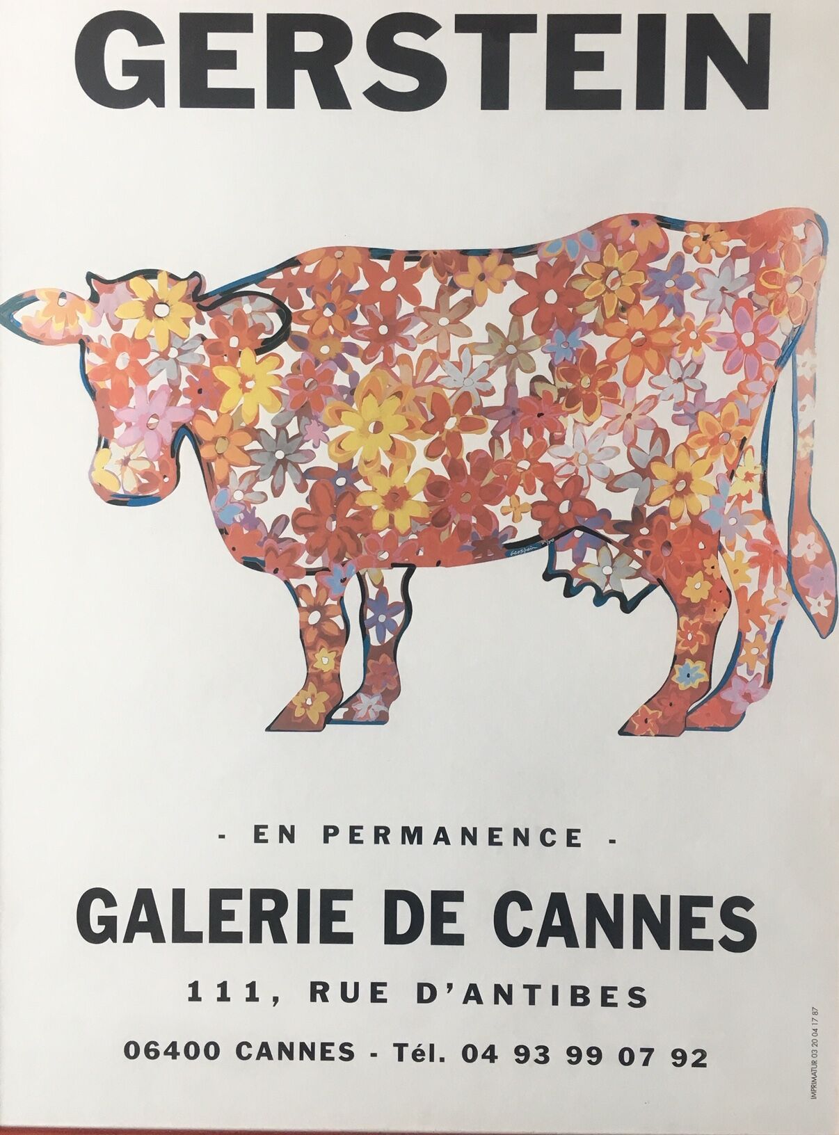 David-Gerstein exhibition poster