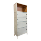 Vintage grey Kewlox wardrobe / shelf
