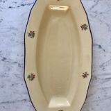 Ravier / small dish badonviller with blue flowers 50s