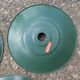 Lot of 5 green bistro lampshade in enamelled sheet metal - Souplemail