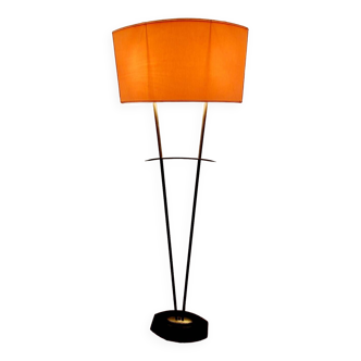 Vintage lunel brass floor lamp 1950s