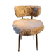 Chaise  moumoute vintage pour enfant