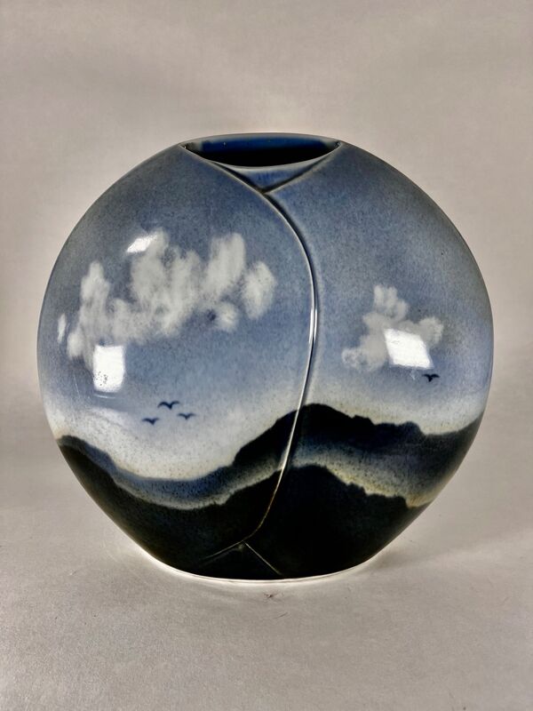 Vase Yves Mohy pour Virebent 1970