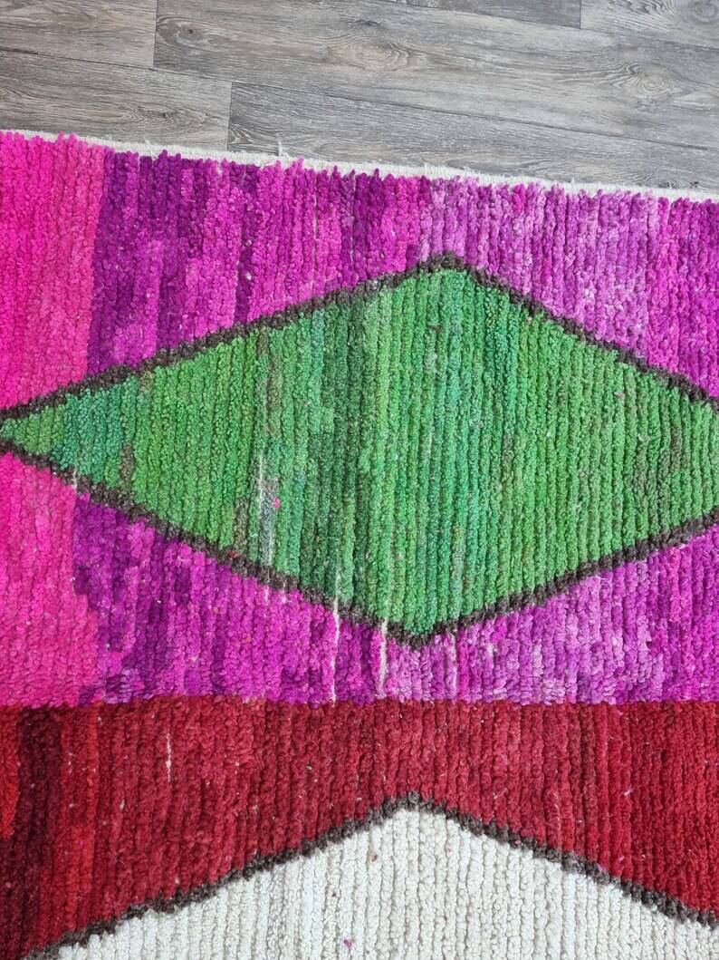 Tapis berbère en laine pure