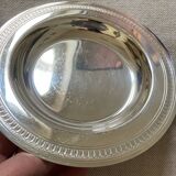 Christofle silver metal carafe tray