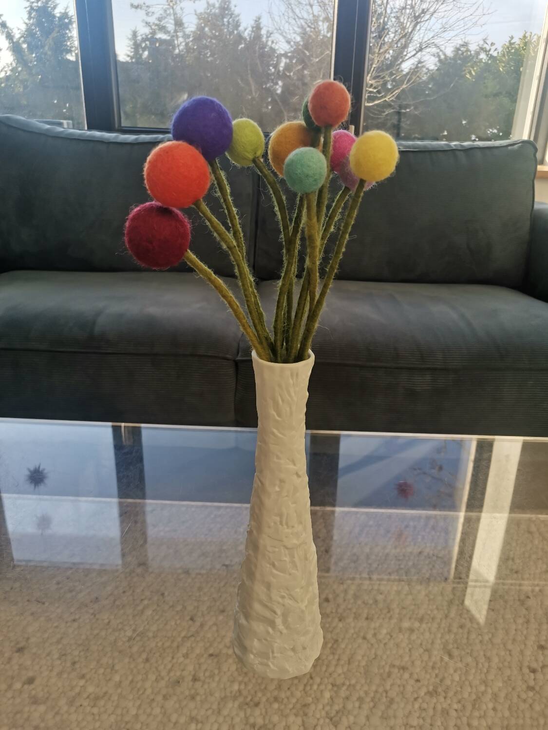 2 vases en porcelaine Schumann-Arzberg Op Art, Allemagne