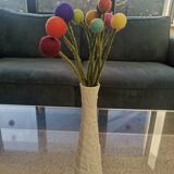 2 vases en porcelaine Schumann-Arzberg Op Art, Allemagne