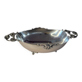 Italian 800 Silver Oval Footed Bowl
