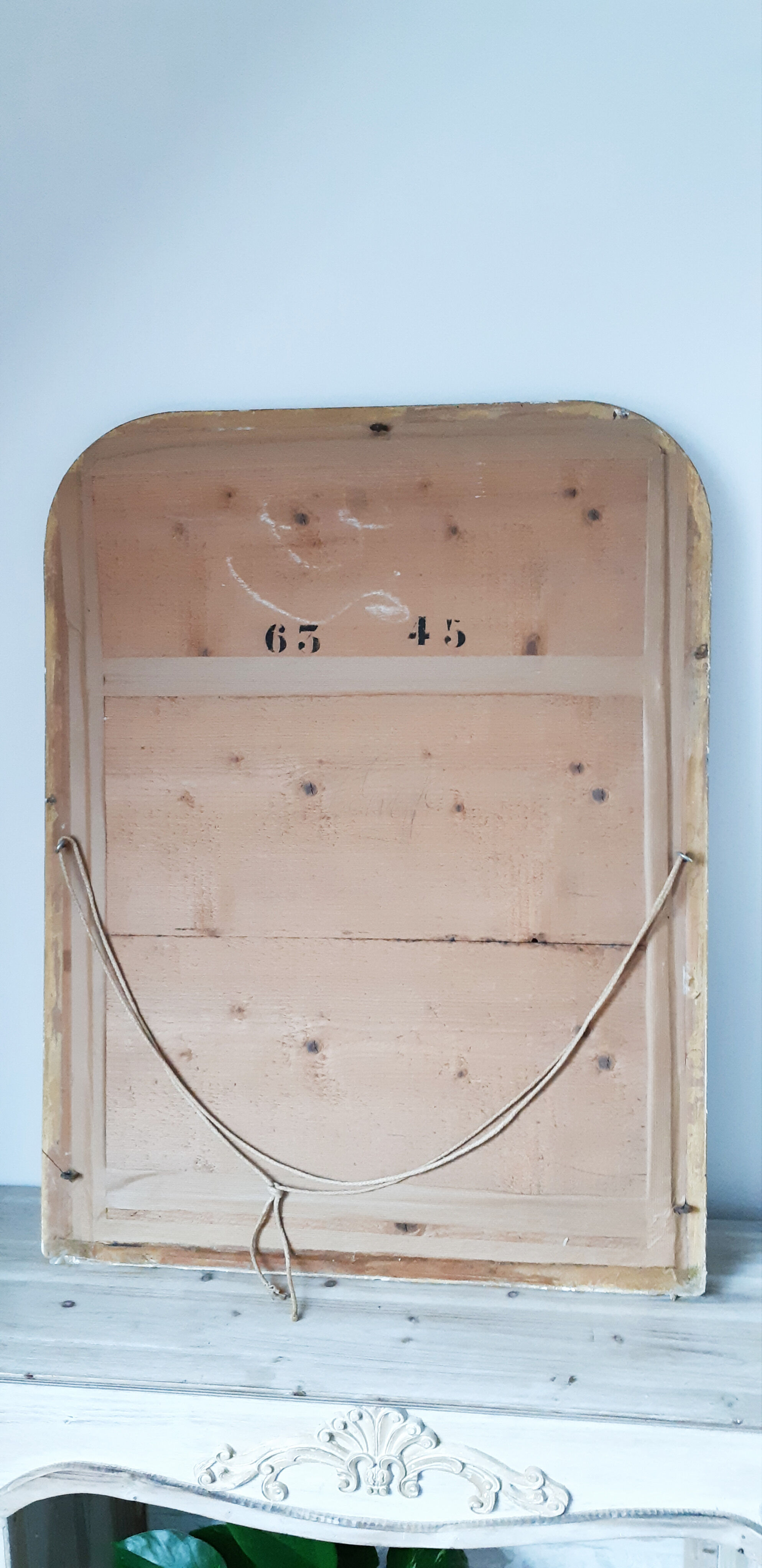 Gilded mirror Louis Philippe 78x60cm