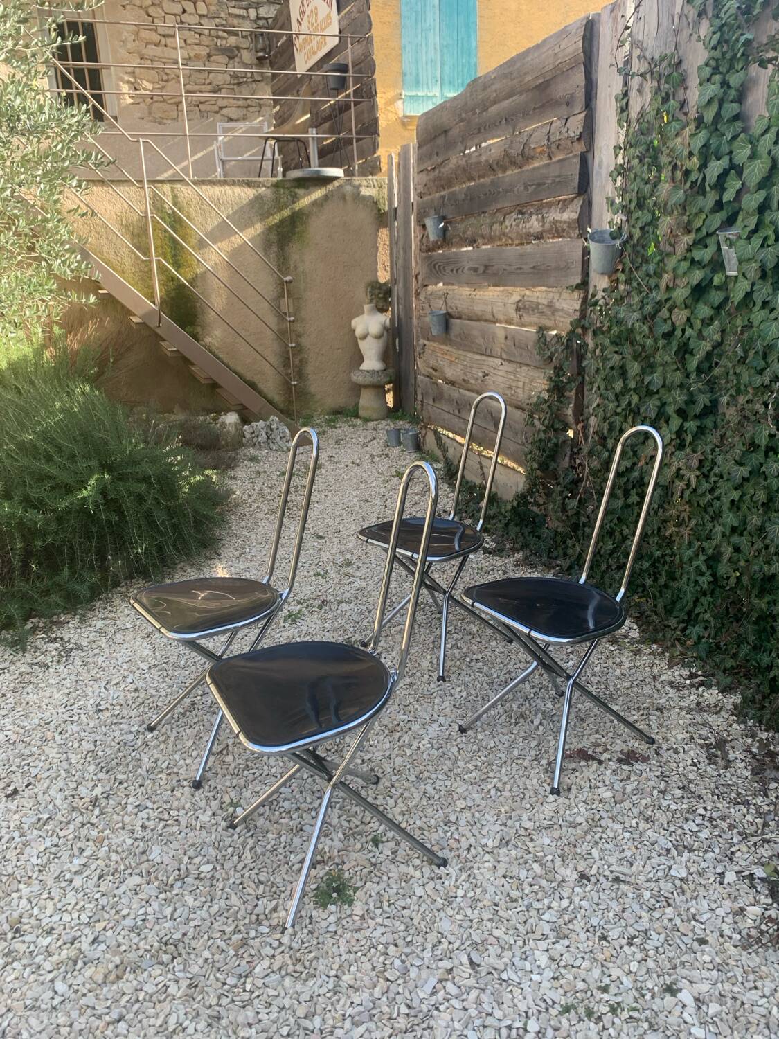 Set of 4 70s chairs