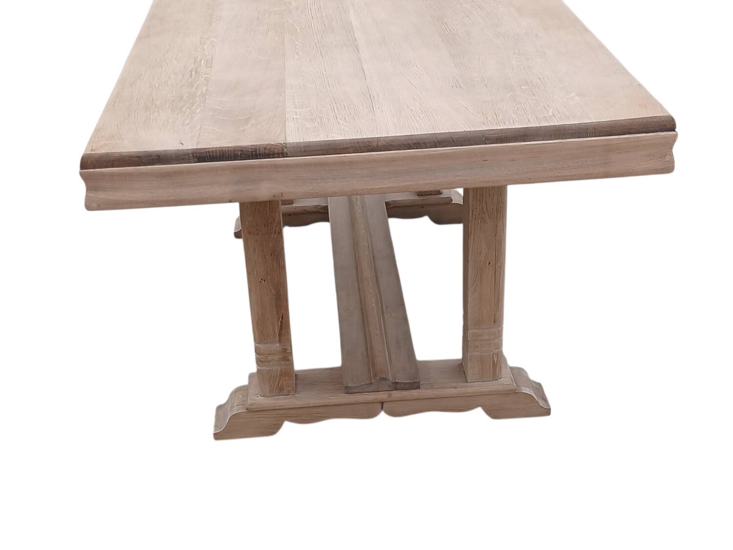 Farm Table / Monastery in Solid Raw Oak - 160 cm