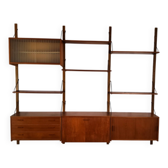 Modular Scandinavian wall shelf – Danish design from the 1970s