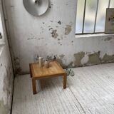 Solid elm coffee table Maison Regain