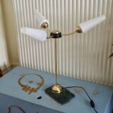 Vintage three-tulip floor lamp from the 60s