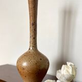 Pyrite stoneware vase.