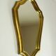 Golden mirror 39 x 28 cm