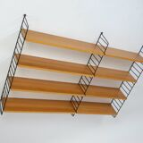 Vintage nisse string shelf bookcase 50s 60s midcentury