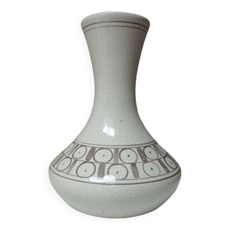 Vase craquelé art Déco