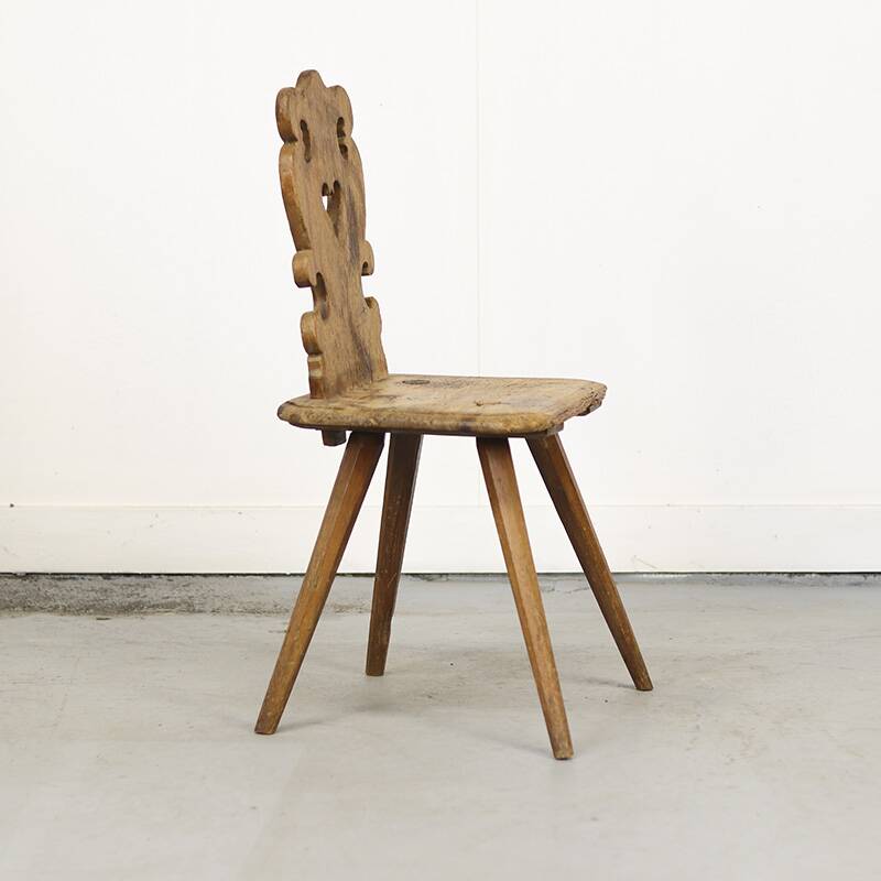 Primitive Folk Art Mountain Chair