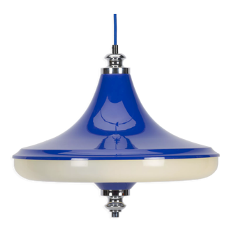 Blue Space Age 05652/01 Pendant Lamp for Massive